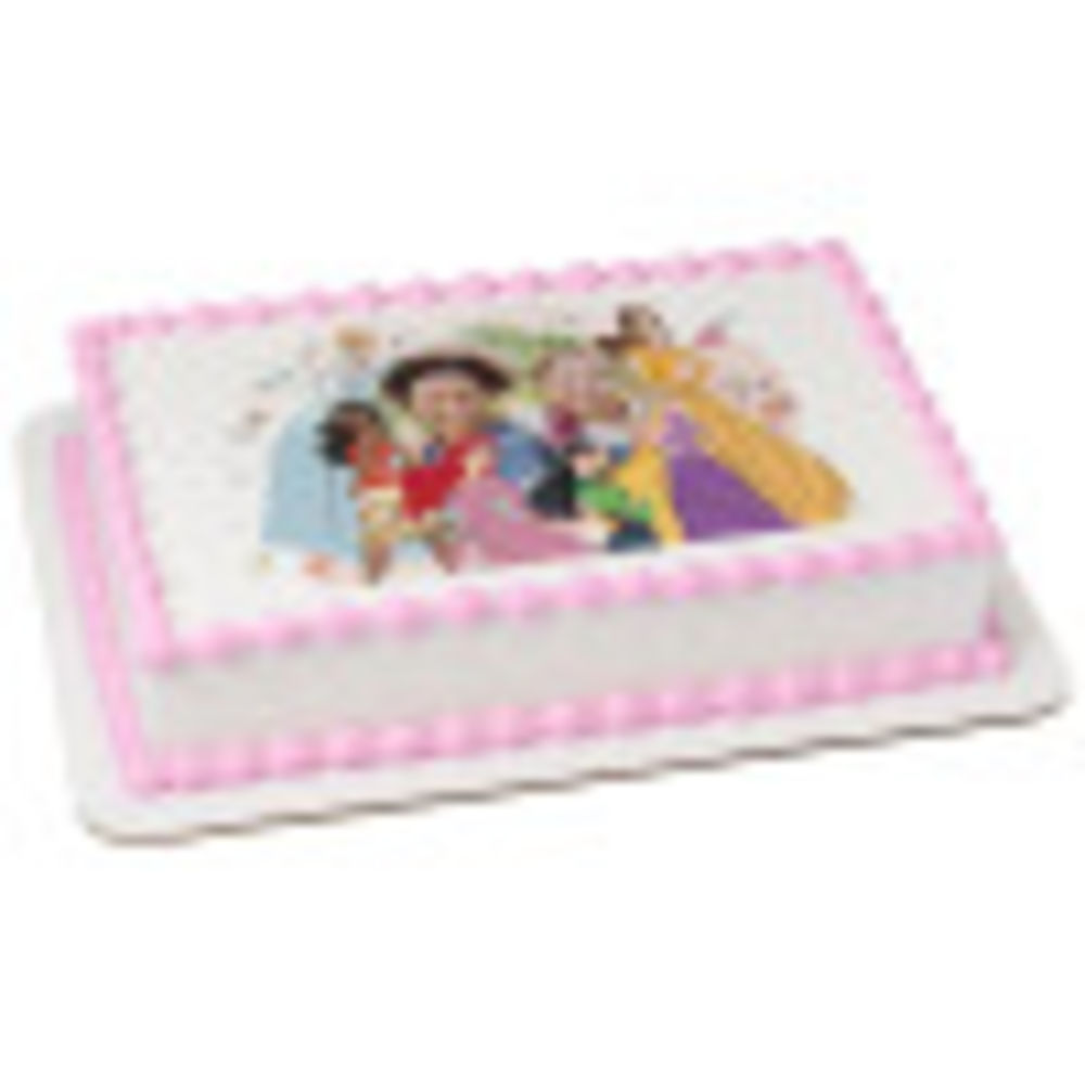 Image Cake Disney Princess Best Friends