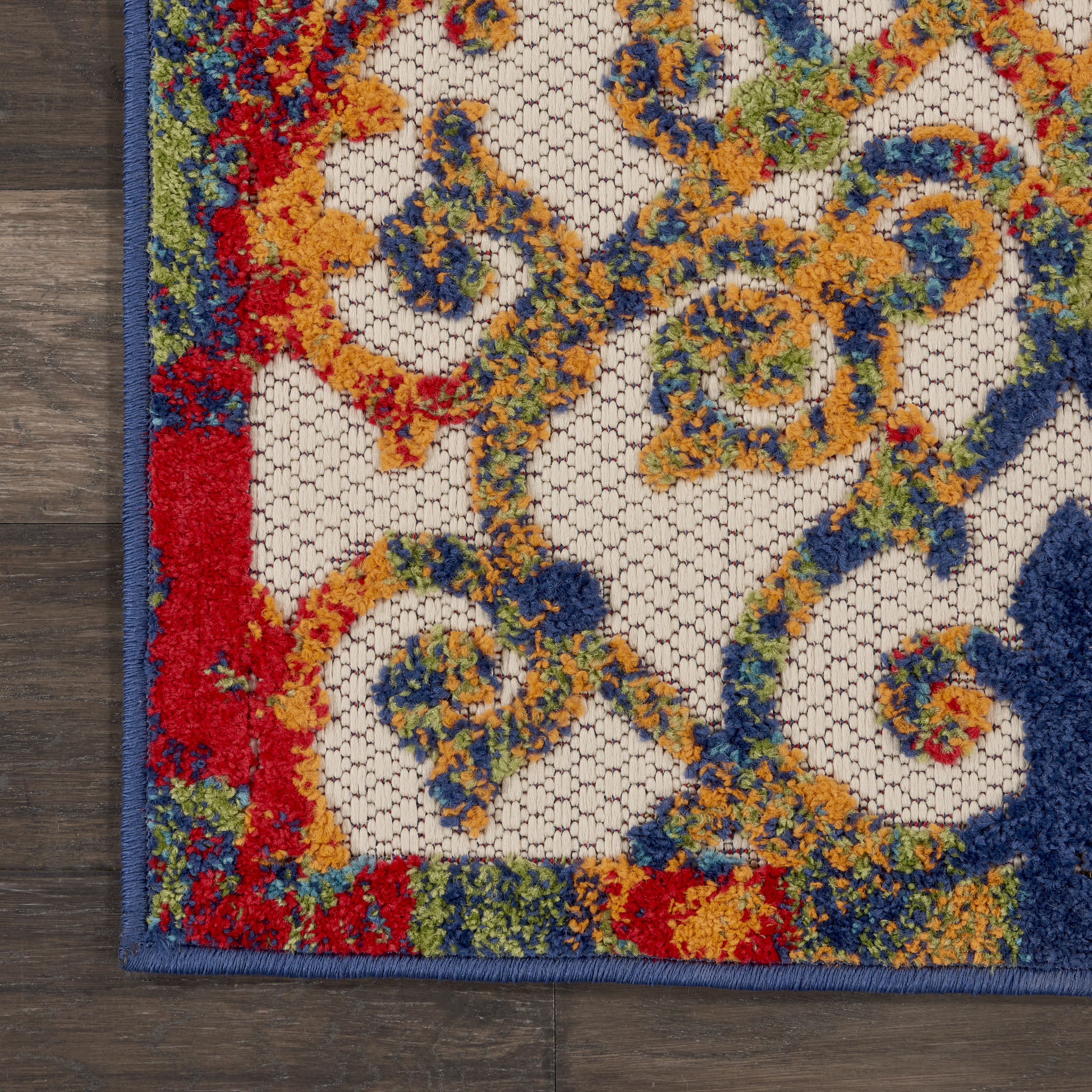 Nourison Aloha 2'8" x 4' Multicolor Contemporary Rug