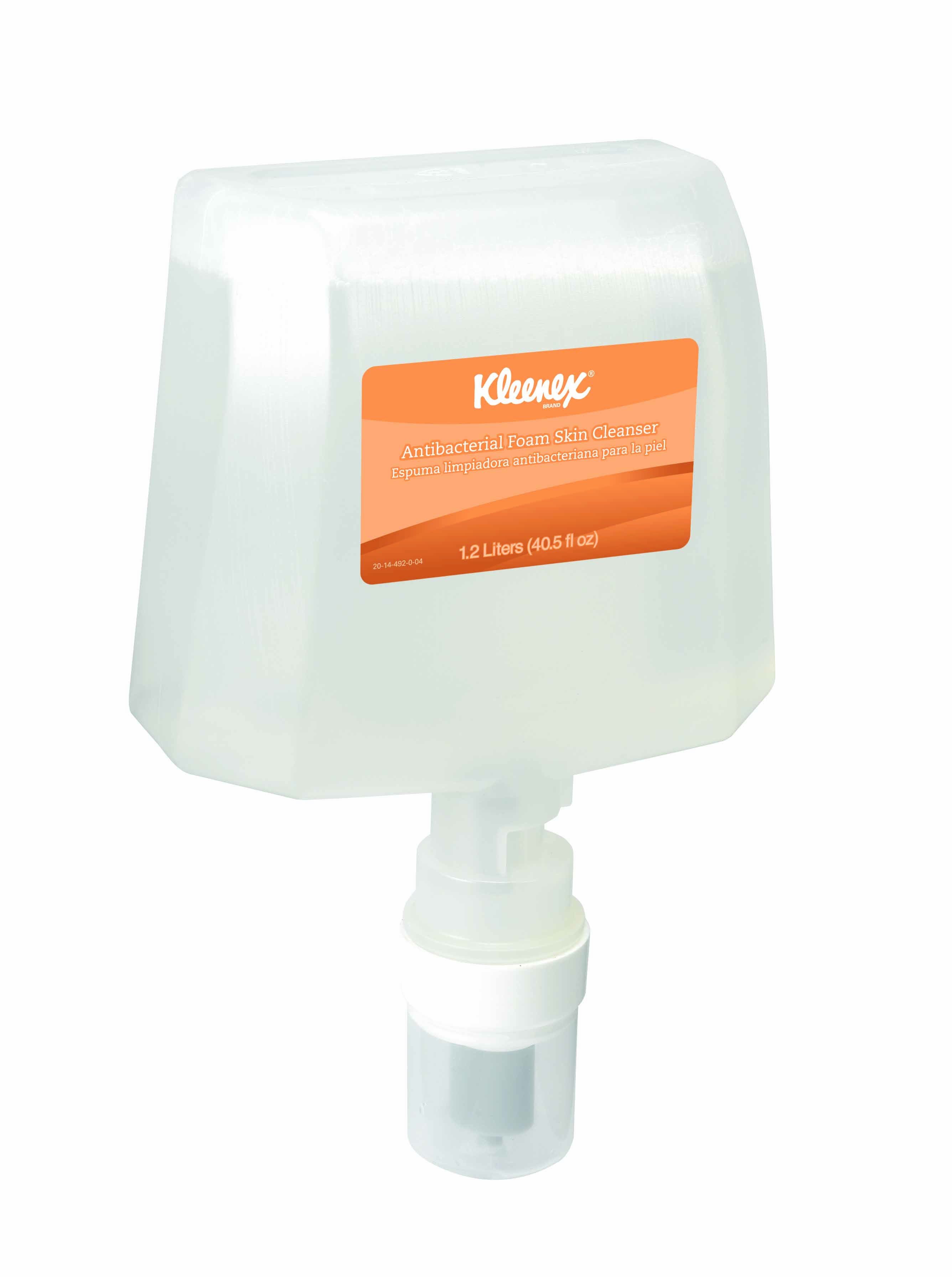 Scott® Antimicrobial Foam Skin Cleanser, 1.2-liter Dispenser Refill Bottle