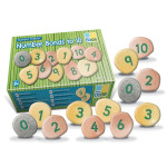 Yellow Door Number Pebbles, Set of 22 YUS1010
