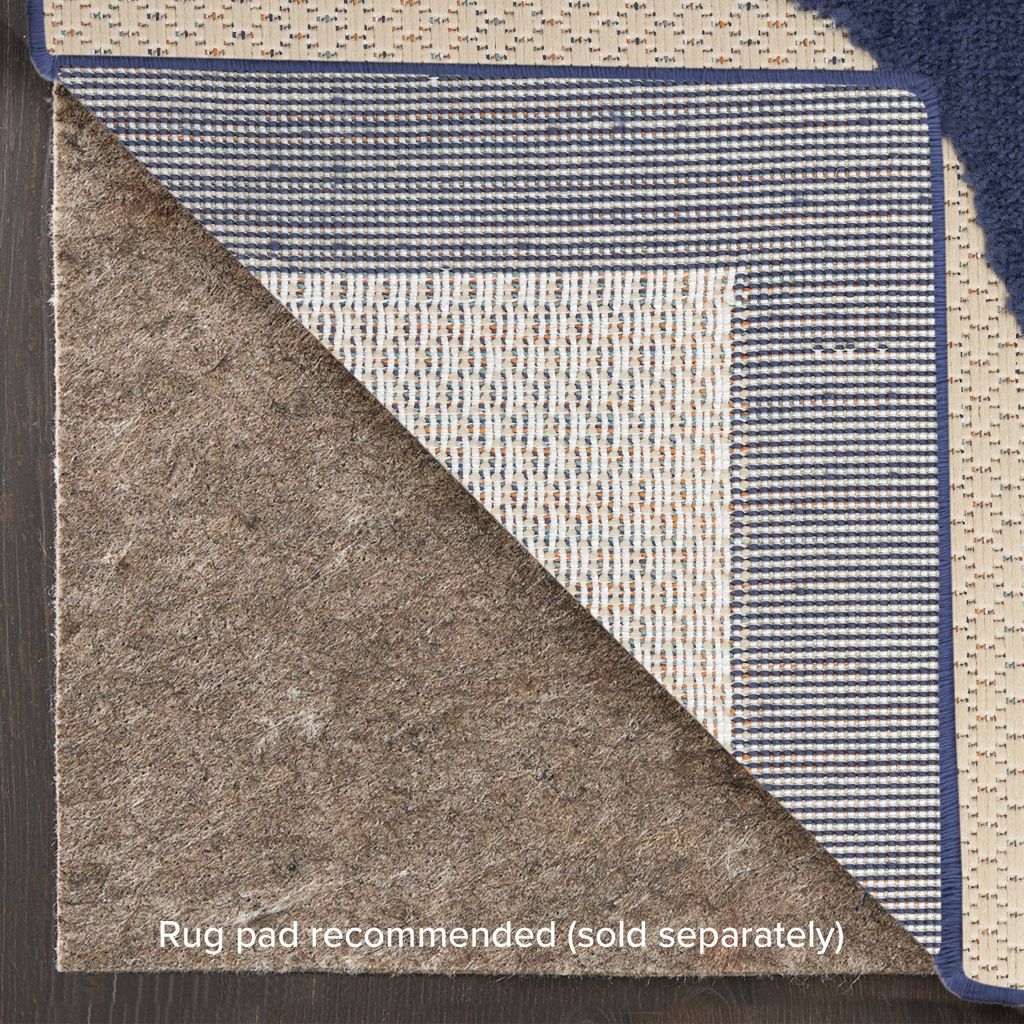 Nourison Aloha 5'3" x Square Multicolor Contemporary Rug