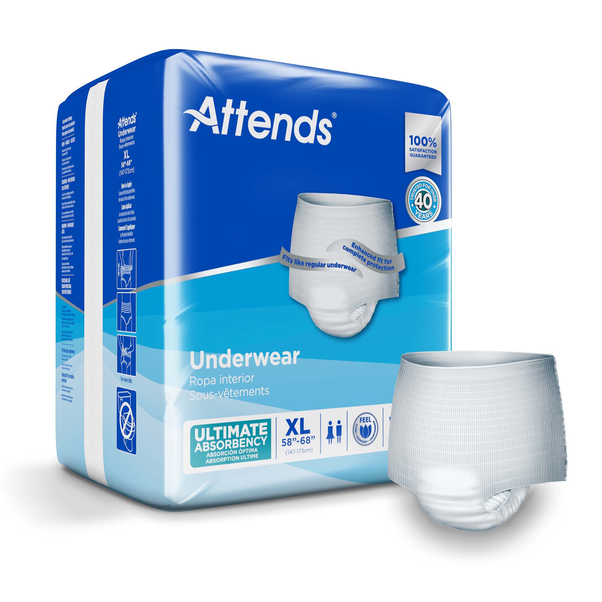 Attends Advanced Underwear, X-Large MK 461061
