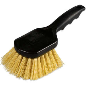 Carlisle, Sparta®, Utility Scrub Brush, 4.5in, Polypropylene, Black