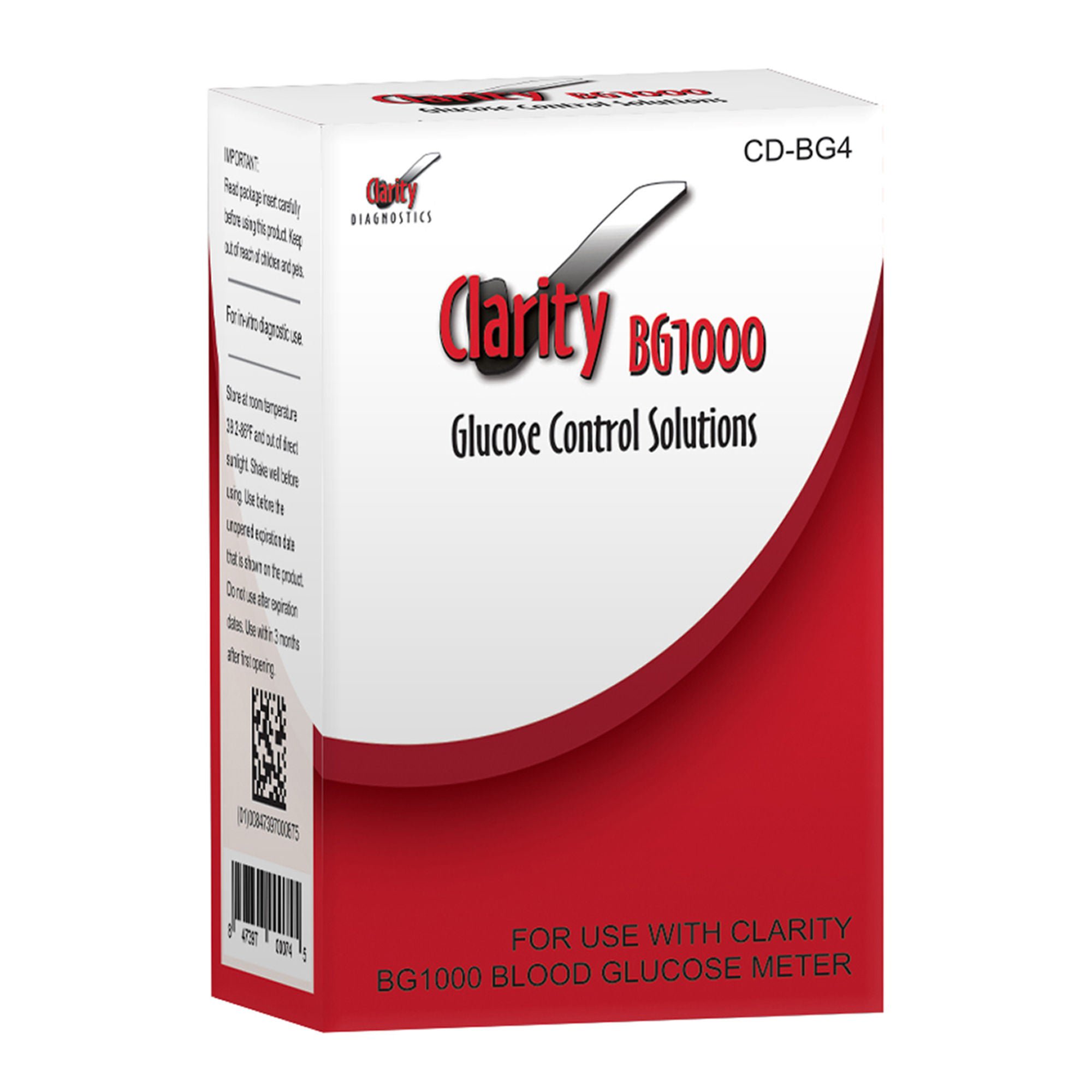 Clarity Lab Group LLC CONTROL SET, CLARITY BLOOD GLUCOSE
