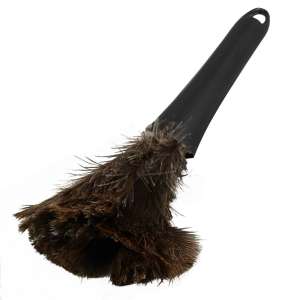 Impact, Economy Retractable Ostrich Feather Duster, Ostrich Feather, Brown, 8 in