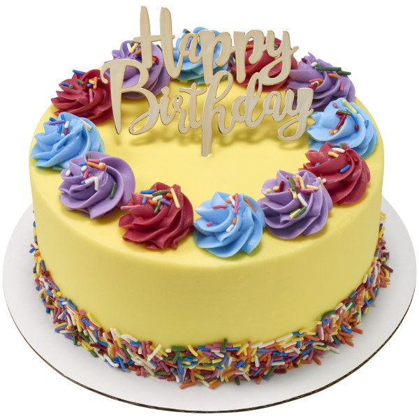 Happy Birthday Assortment Plastic Candle Holder