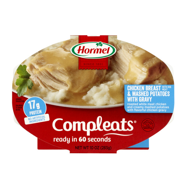 HORMEL(r) COMPLEATS(r) Chicken Breast, 6/10oz. . C1CB - Front Center Inner Pack (Hi Res)