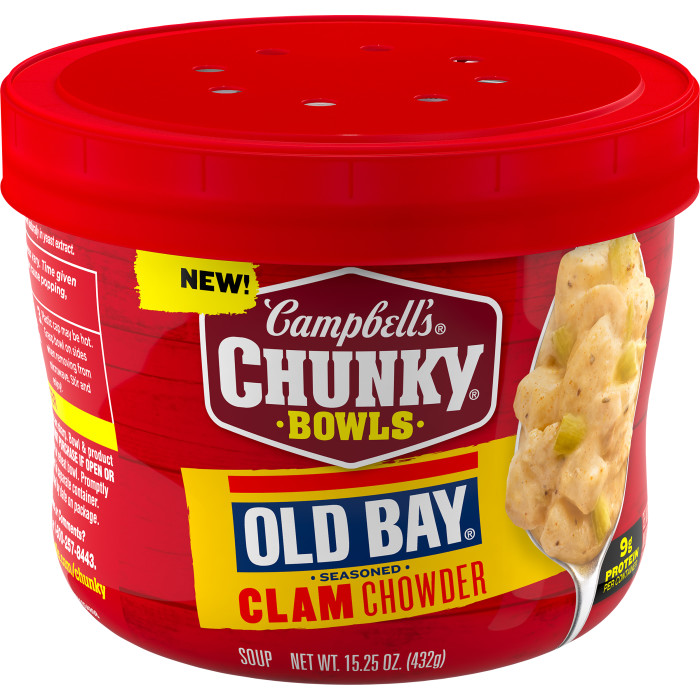 OLD BAY® Seasoned Clam Chowder Microwavable Bowl