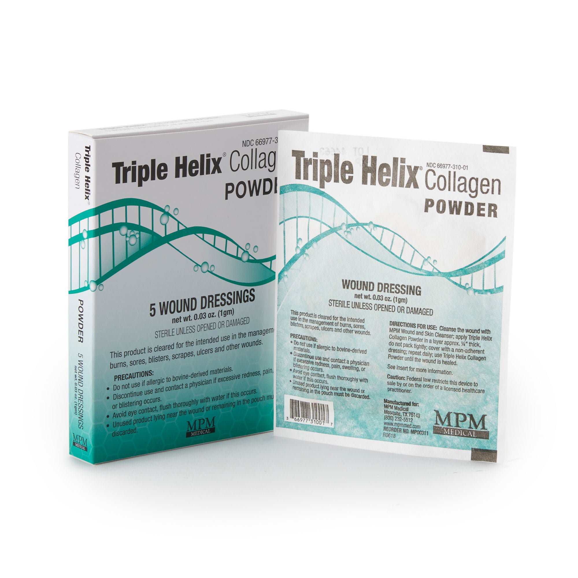 Triple Helix® Collagen Powder, 1 Gram
