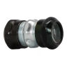 Compression Coupling, Zinc Plated Steel, EMT Conduit, Raintight, 1/2 in.
