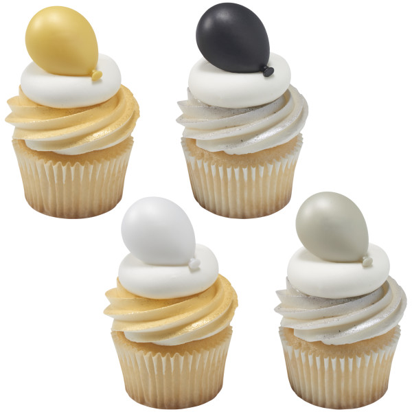 Classic Balloon Cupcake Rings