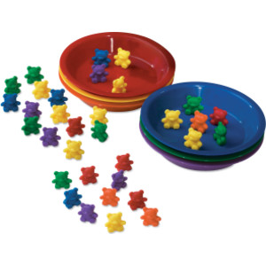 Baby Bear&trade; Sorting Set, 102 Bears, 6 Bowls