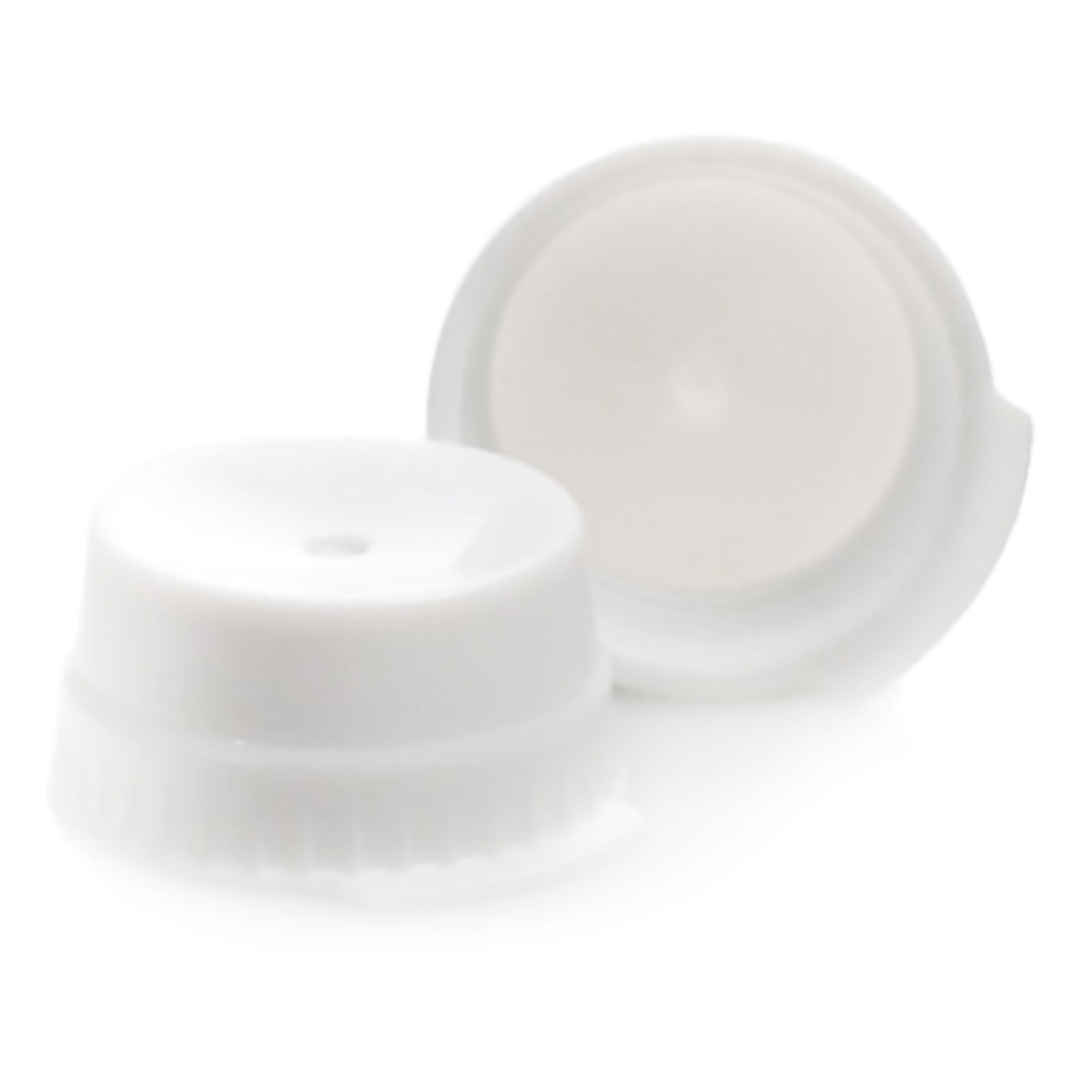 McKesson White Tube Closure, 16 mm