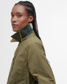 Averie Showerproof Jacket Dusky Green/Ancient