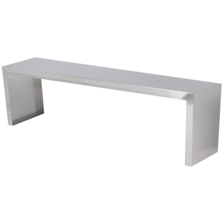 46-inch Servewell® stainless steel overshelf