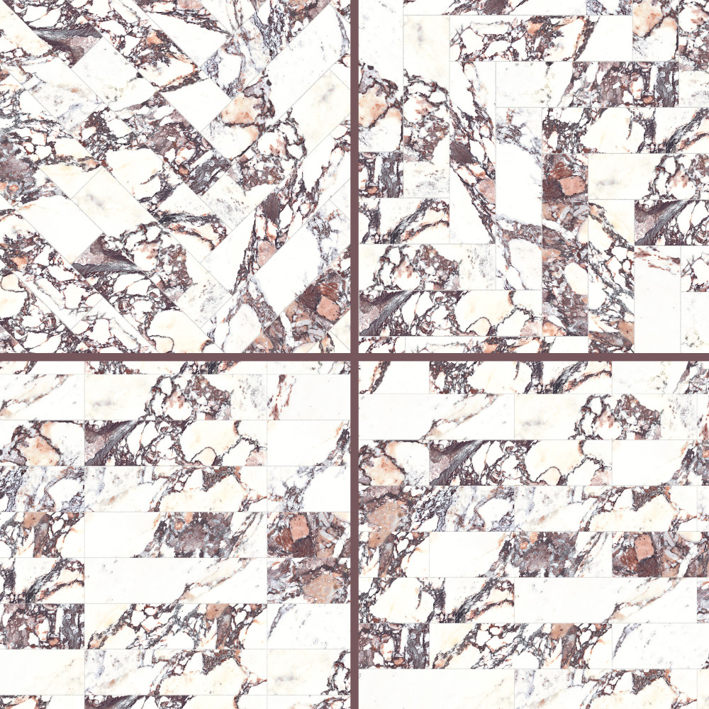 Touche Rubis 2-7/8 in. x 11-3/4 in. Porcelain Floor and Wall Tile