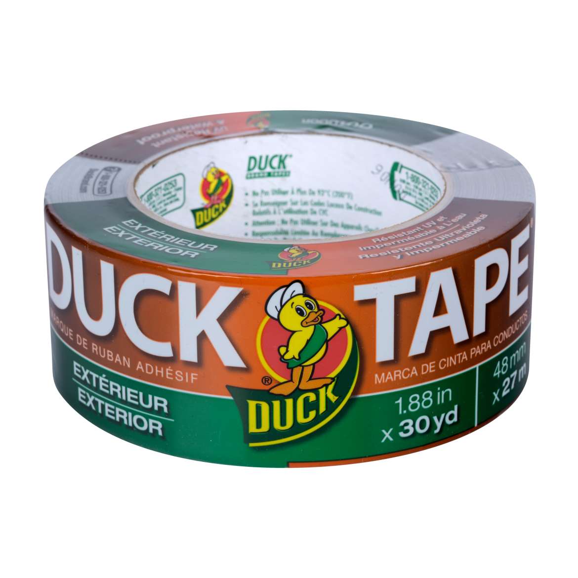 Outdoor Duck Tape® Brand Duct Tape - Silver, 1.88 in. x 30 yd. Image