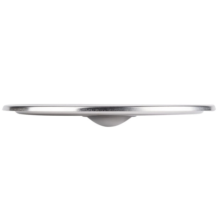 Stainless steel slotted cover for double boiler inset