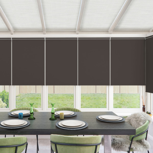 Acacia Blackout Bark Roller Blind