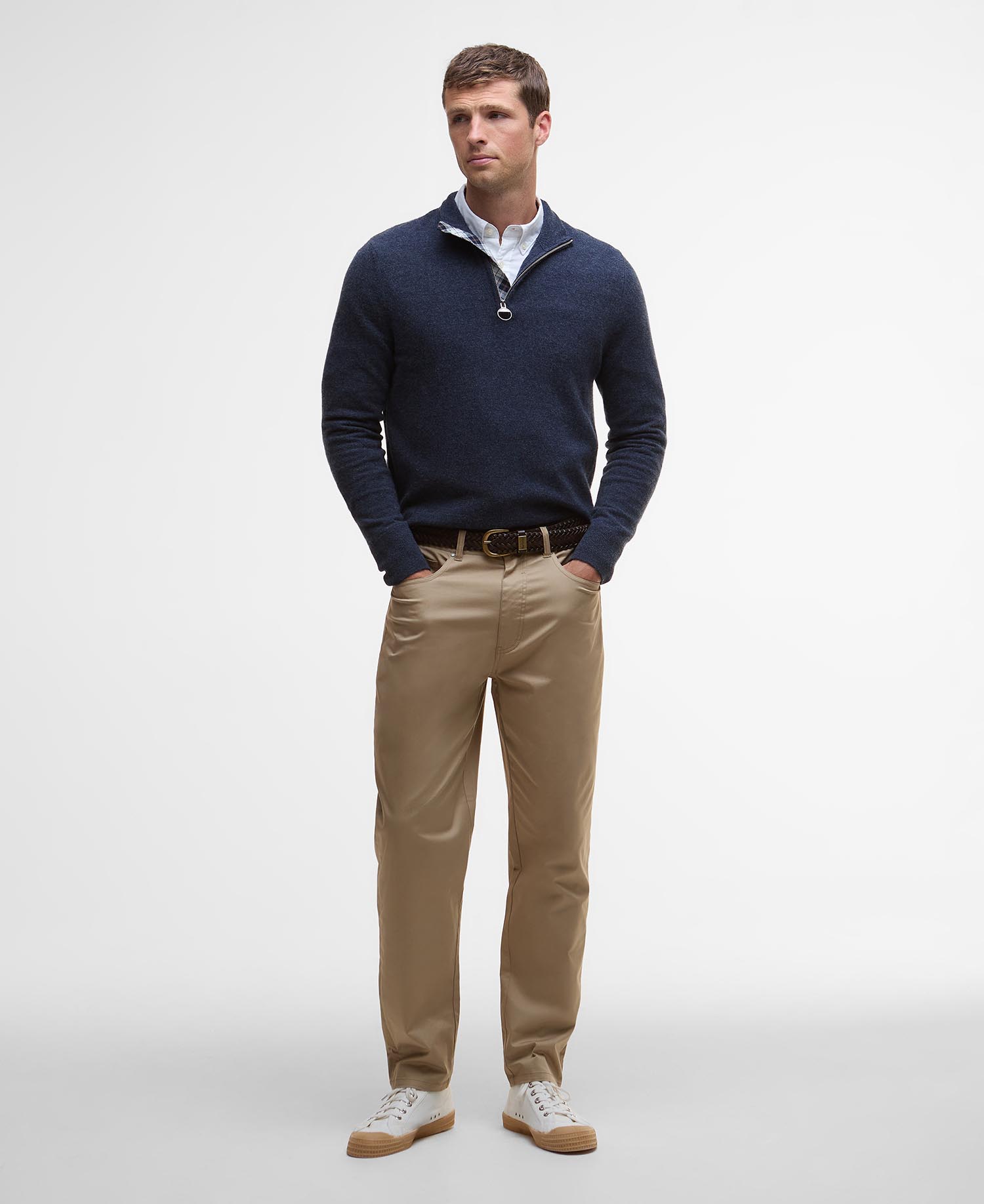 Maglione con zip corta Waterbury image number 1