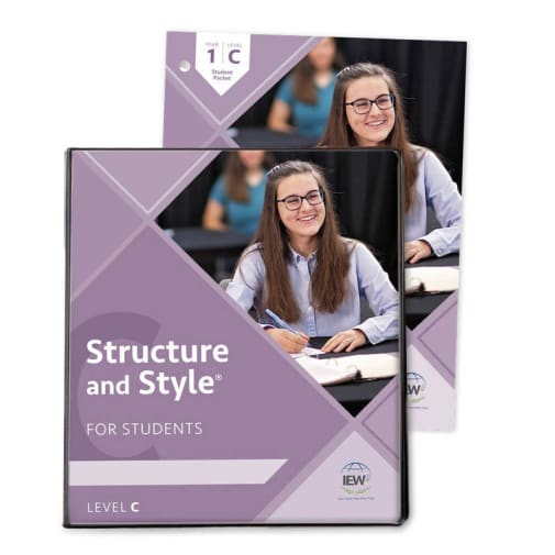 Structure and Style for Students: Year 1 Level C Binder & Student Packet