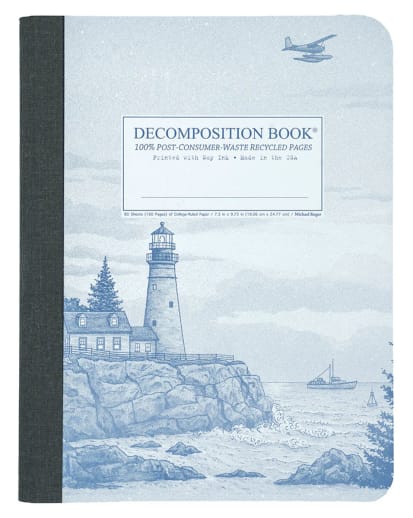 Acadia Decomposition Book College Ruled (7.5" x 9.75")