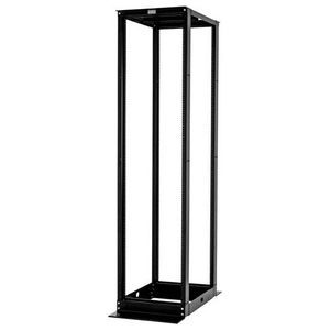 QuadraRack 4-Post Frame; 8'H (2.4 m) x 19"W x 29"D (740 mm); Gray