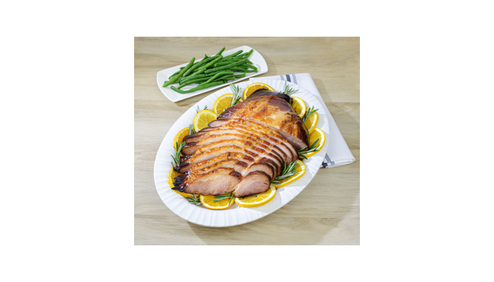 Wright® Brand Fully Cooked Smoked Carving Ham With Natural Juices, 2 Count_image_1