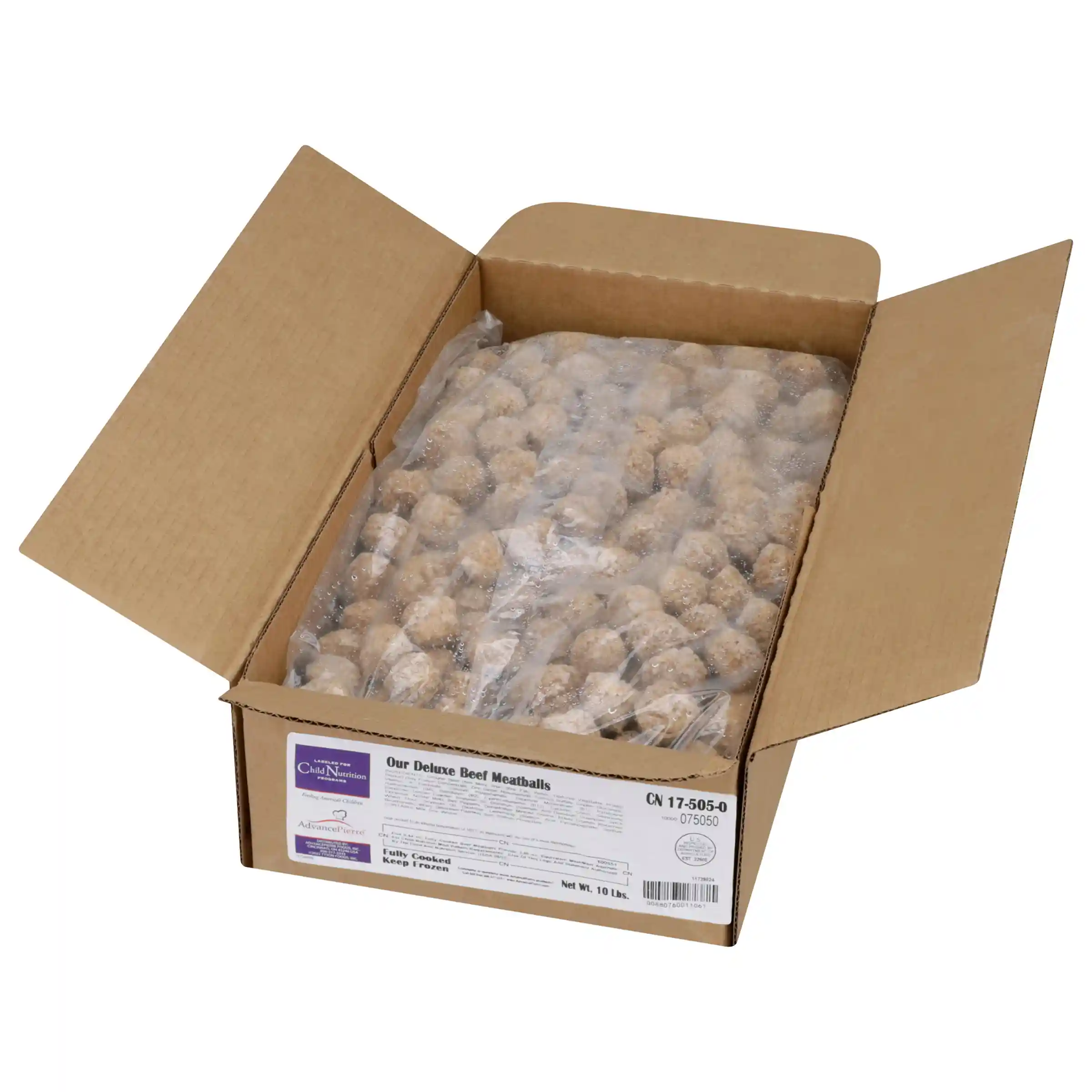 AdvancePierre™ Fully Cooked Beef Meatballs, 0.5 oz._image_4