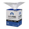 Hospeco, EasyTask® A100 GrabBox®, 1 ply, 10.00"x12.75", Spunlace, General Purpose Wipers, White