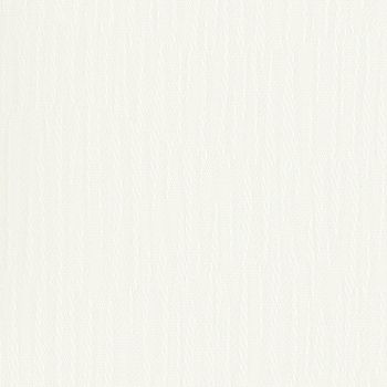 Off-white textured wallpaper with subtle vertical ribbed weave; lying flat across the frame and showing faint shadowed lines; neutral, evenly lit wall surface with no furniture, windows, or other objects.