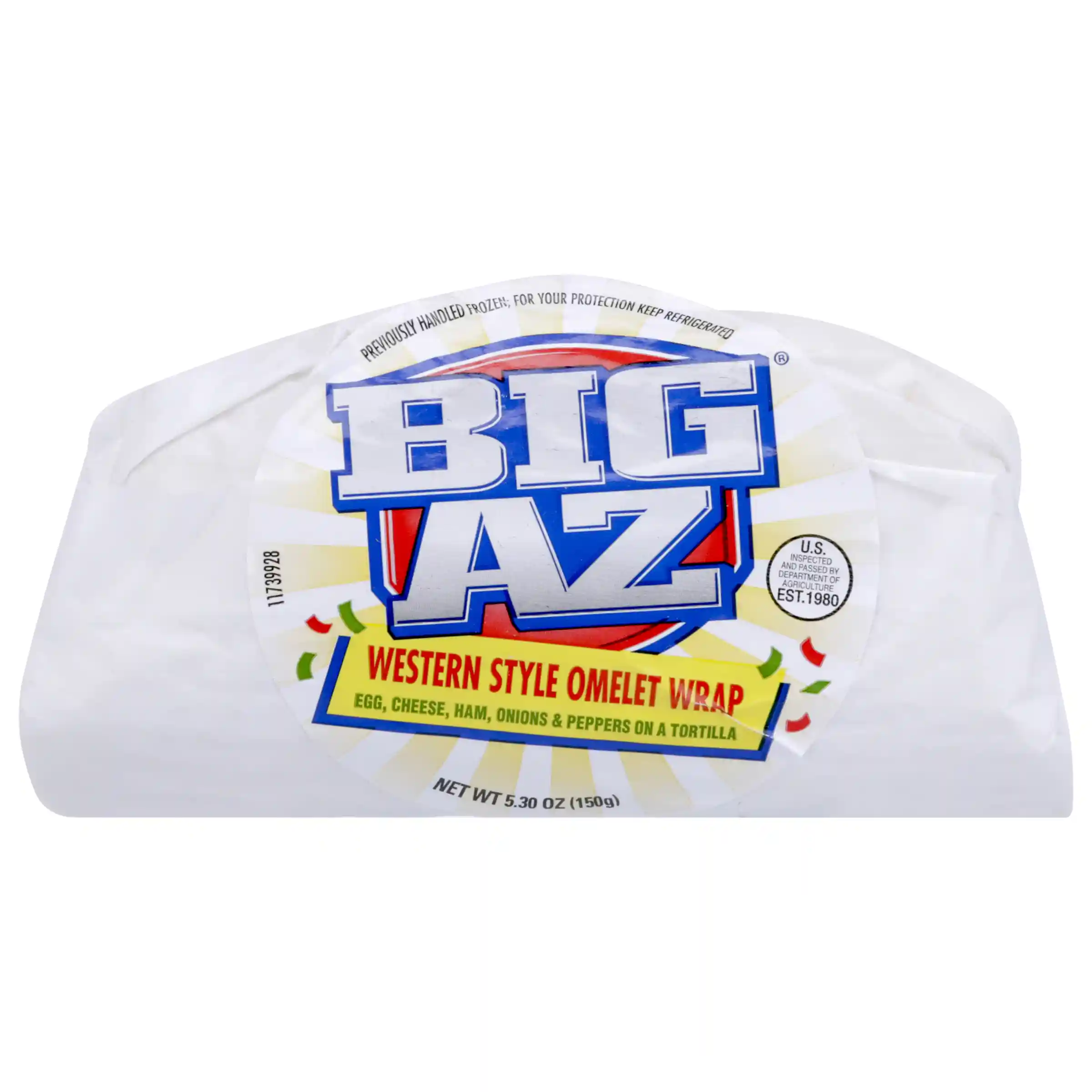 BIG AZ® Western Style Ham Omelet Wrap_image_3
