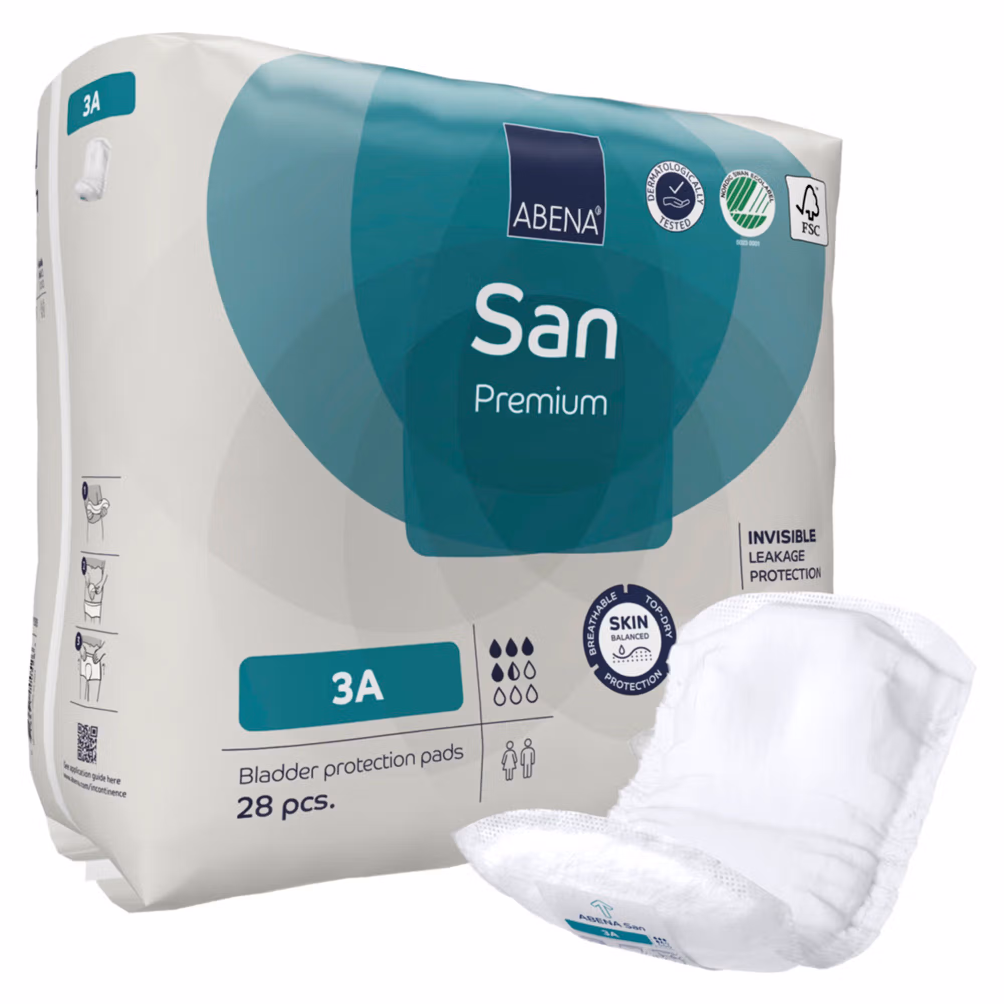 Abena® San 3A Premium Bladder Protection Pads