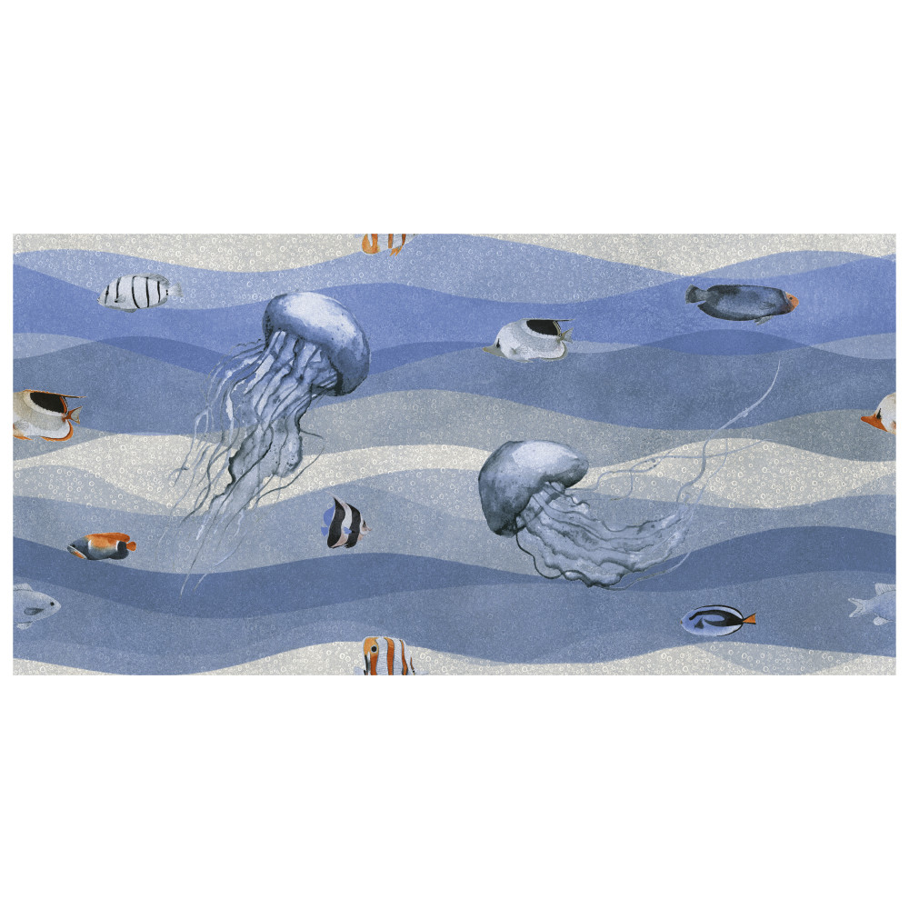 Dreamscape Pacific 23-5/8 in. x 47-1/4 in. Porcelain Floor and Wall Tile