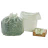 Envision, EcoSafe-6400 LLDPE Compostable Liner, 13 gal Capacity, 24 in Wide, 30 in High, 0.85 Mils Thick, Green