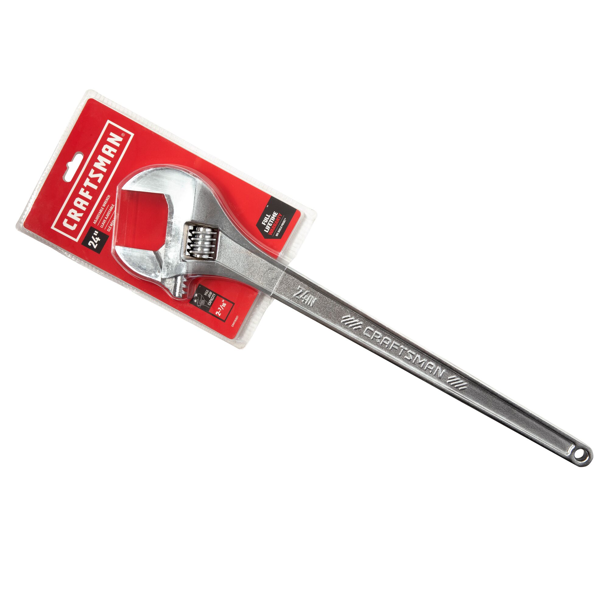 View of CRAFTSMAN Wrenches: Adjustable packaging