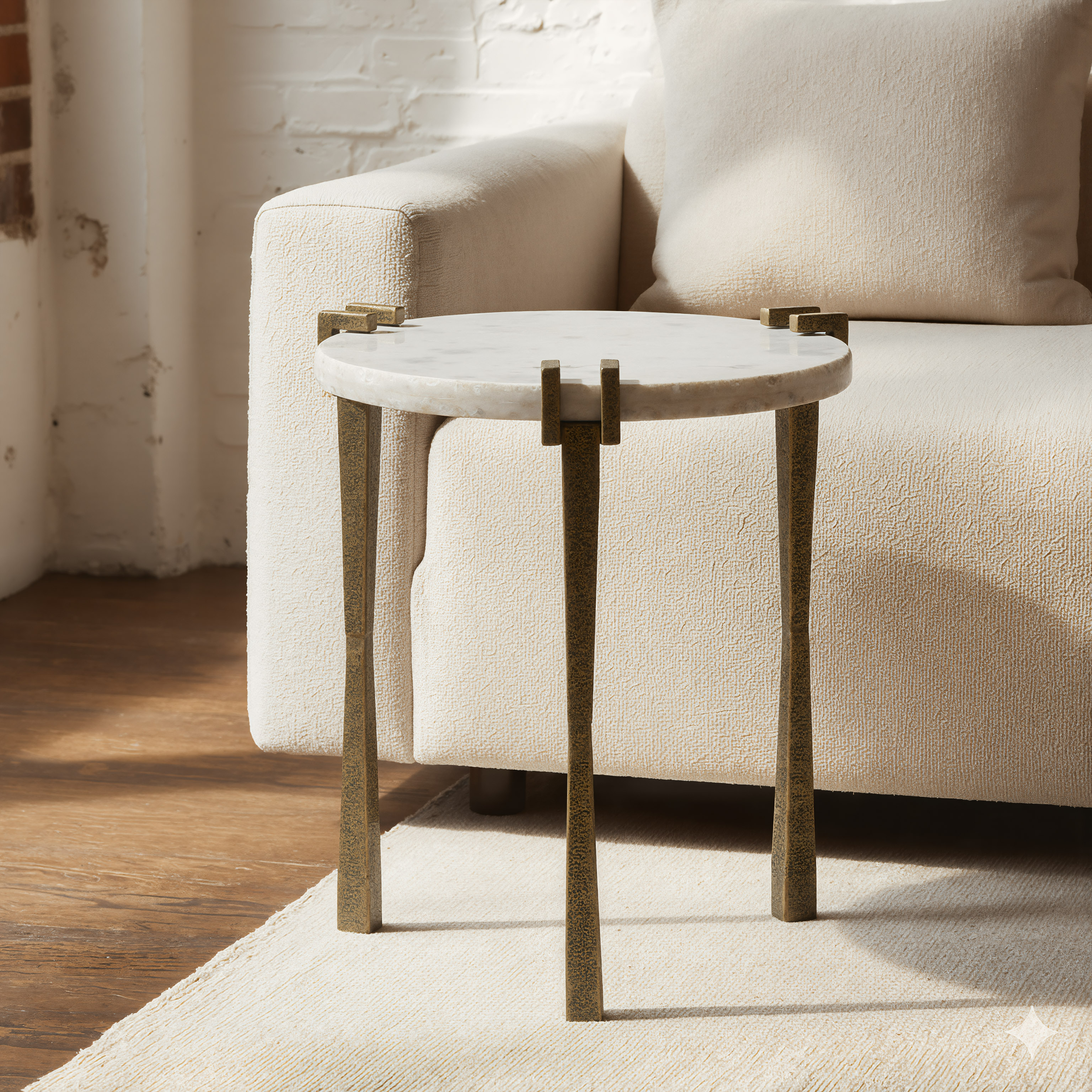 Rench Side Table White product image