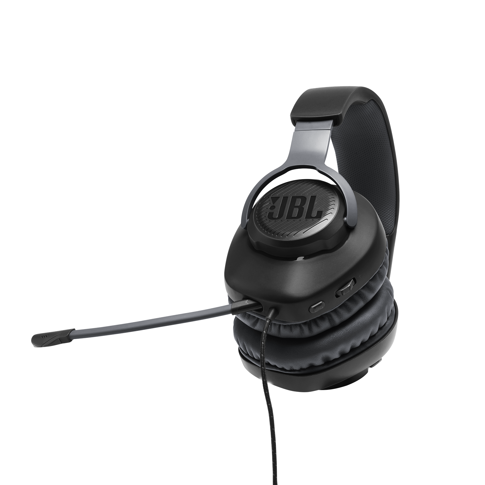 JBL Quantum 100, Kabelgebundenes Over-Ear Gaming Headset mit Klappmikrofon - Bild 6 von 22