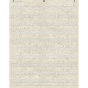 Woven 10 Pocket Chart, 34" x 44"