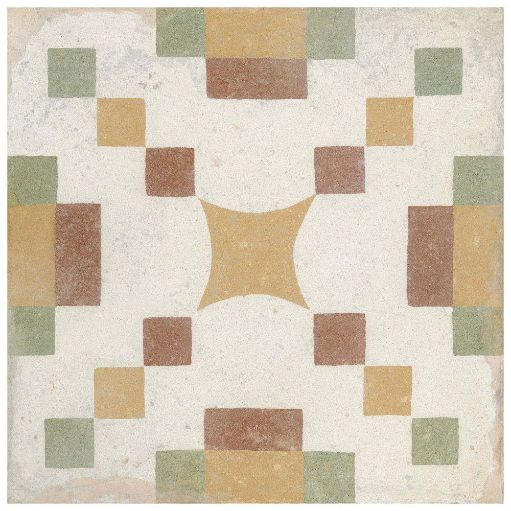 Kings Valentia Campanar 8-3/4 in. x 8-3/4 in. Porcelain Floor and Wall Tile