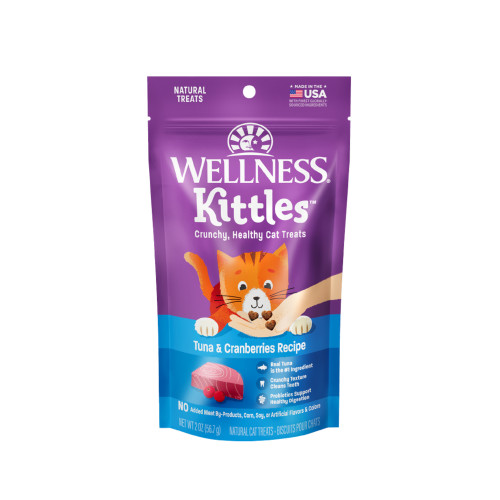 Wellness Kittles Tuna & Cranberry Front packaging
