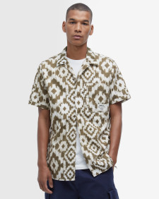 Camicia a maniche corte con stampa Homelane 