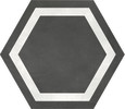 Form Graphite Hexagon Frame 7X8