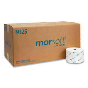 MORM125, Morcon, Morsoft Small Core, 1 ply, 3.9in Bath Tissue