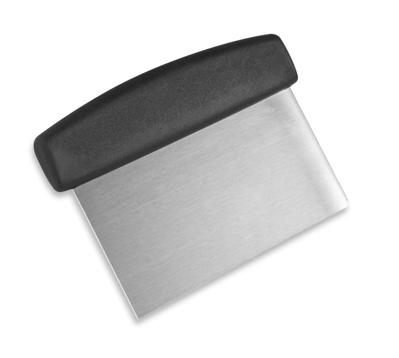 Dough Scraper with Black Handle