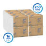 KIM01804, Kimberly Clark, Scott Essential, Folded Towel, Multifold, 1 ply, White
