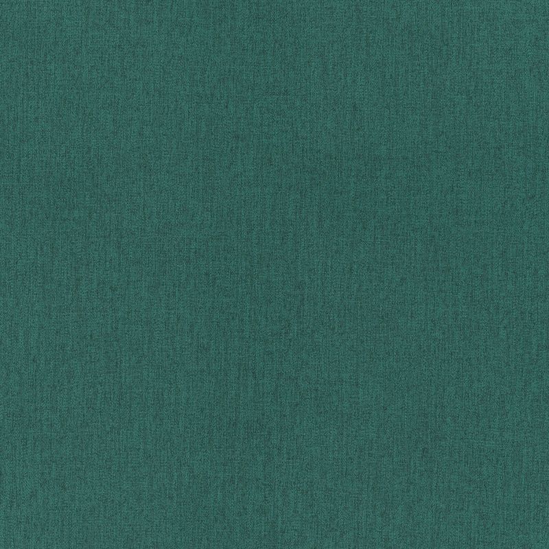 Teal woven textile fills the entire frame, showing a fine textured weave with subtle vertical striations; lying flat and uniform in a neutral, evenly lit field with no other objects.