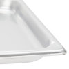 Full-size 1 ½-inch-deep Super Pan® heavy-duty stainless steel transport pan