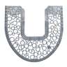 Fresh Products, P-Shield Commode , Hygiene Mat, 23.25"x23.25", Gray