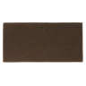Square Scrub, Doodle Scrub SQP Stripping Rectangular Floor Pad, 5.25"x10.5, Brown